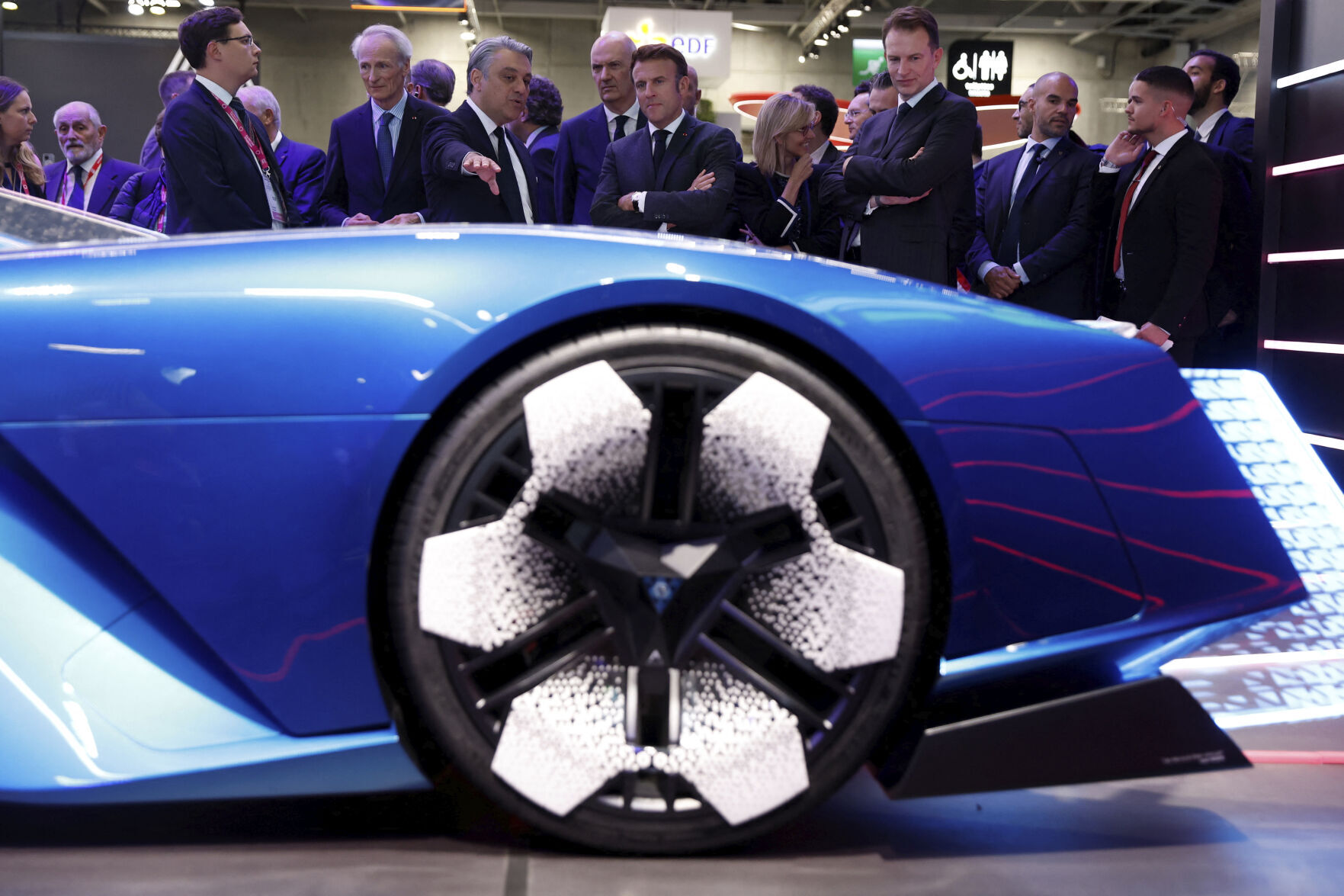 Europe Automakers Paris Show